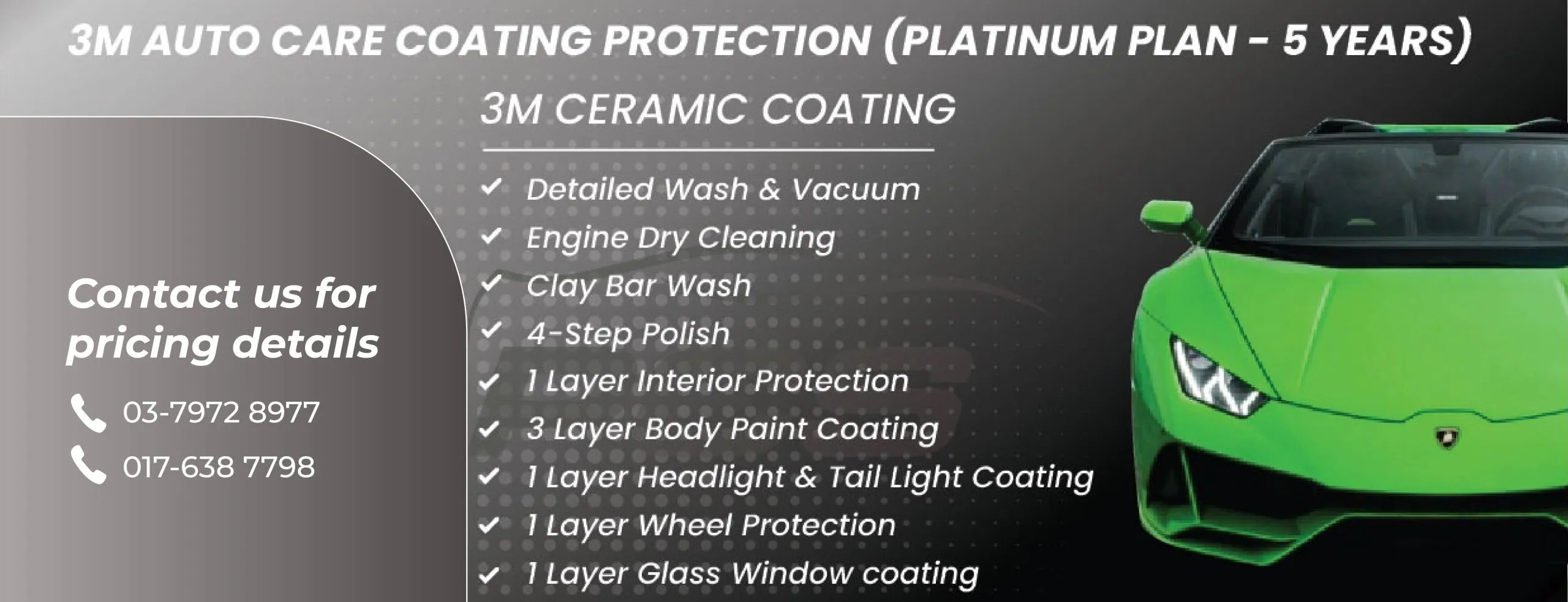 3M™ Ceramic Coating Platinum Plan (5 Years) product image