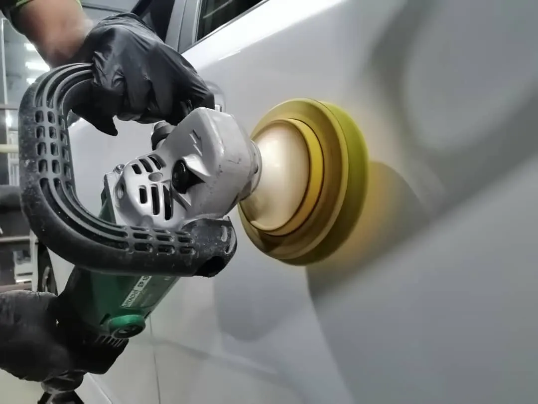 Professional automotive coating workmanship