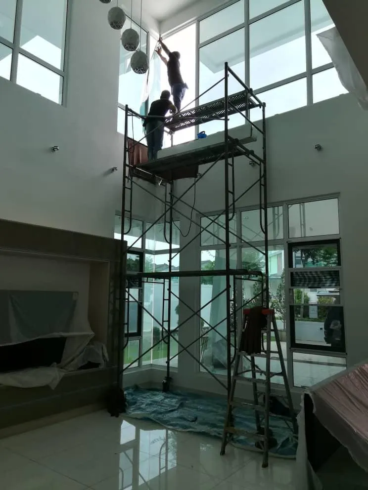 Residential solar film project